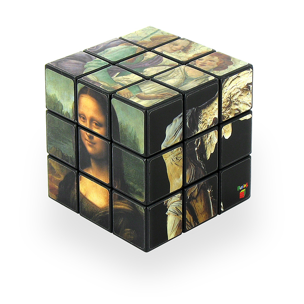 Rubik's cube Musée du Louvre