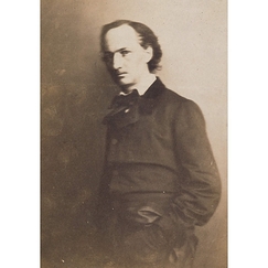 Carte postale "Charles Baudelaire debout"