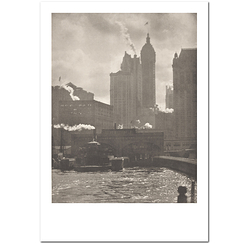 Postcard Stieglitz - The City of Ambition (detail)