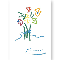 Carte postale "Fleurs"