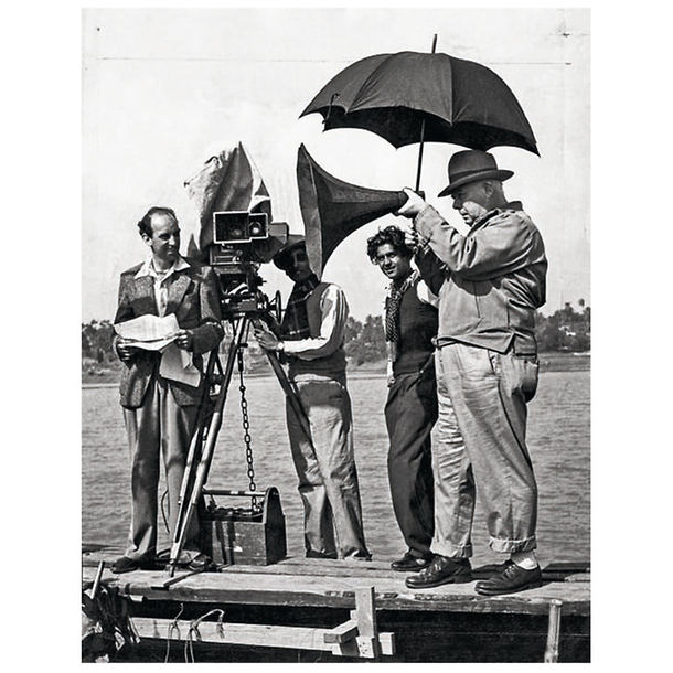 Postcard "Renoir - Shooting of The River"