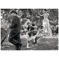 Postcard "Renoir - Shooting of Partie de campagne"