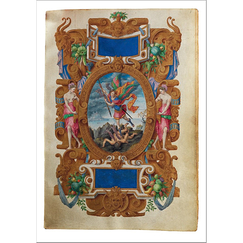 Postcard Order of Saint Michel