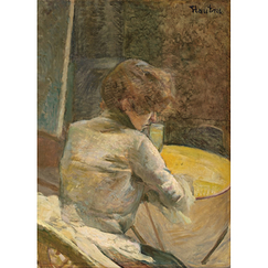 Carte postale Toulouse Lautrec - A Grenelle