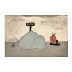 Chauveau Postcard - Little Seal