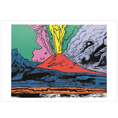 Carte postale "Pompéi - Vesuvius"