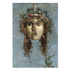 Postcard "Pompeii - Fresco from Golden Bracelet House"