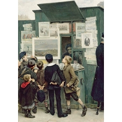 Carte postale Legrand - Devant « Le Rêve » (détail), 1897