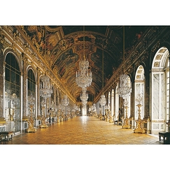 Postcard "Château de Versailles - Galerie des Glaces"