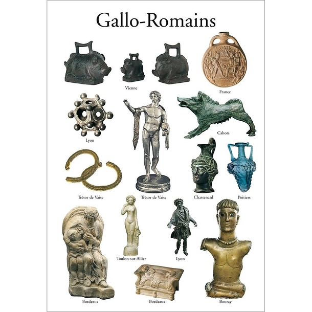 Carte postale "Gallo-Romains"