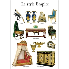 Carte postale "Le style Empire"
