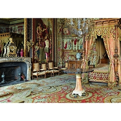 Postcard Palace of Fontainebleau - The Pope's Bedroom