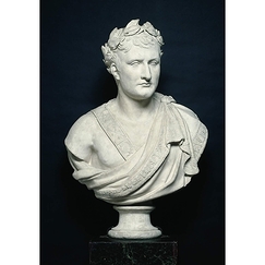 Postcard Chaudet - Bust of Napoleon I