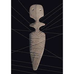 Postcard Neolithic - Statue of a Woman