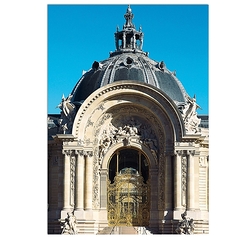 Carte postale "Petit Palais, vue extérieure du bâtiment"