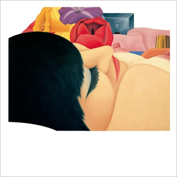Square postcard "Bedroom painting n° 31"
