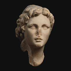 Postcard Idealized Portrait of Alexander the Great