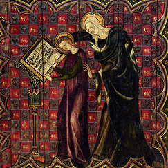 Postcard Scenes of the Virgin's Life (detail)