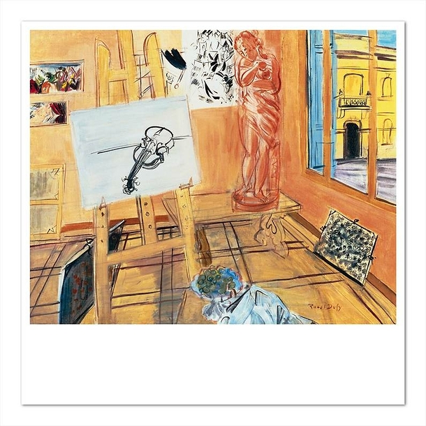 Postcard Dufy - The Workshop of the Grapes