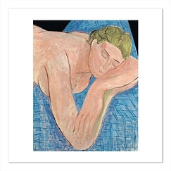 Carte postale carrée "Matisse - Le rêve"