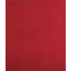 Carte postale carrée "Pur Rouge"