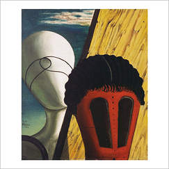 Postcard Chirico - The Two Sisters