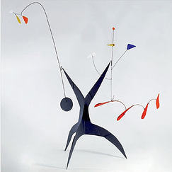 Carte postale carrée "Untitled - Calder"