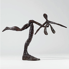 Carte postale carrée "Dancer - Calder"