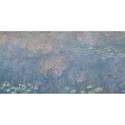 Postcard Monet - The Water Lilies: The Two Willows (detail)