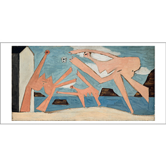 Postcard Picasso - The Bathers