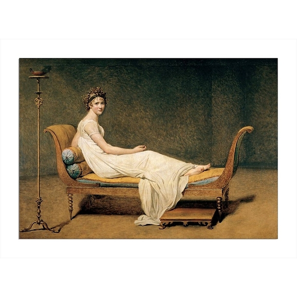 Carte postale grand format "Madame Récamier, née Julie (dite Juliette) Bernard (1777-1849)"