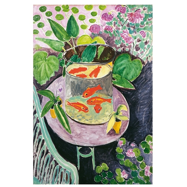 Postcard Matisse - The Goldfish Bowl