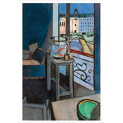 Postcard Matisse - Interior with Goldfish Bowl