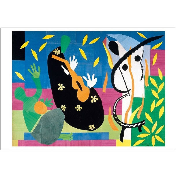 Postcard Matisse - The Sadness of the King