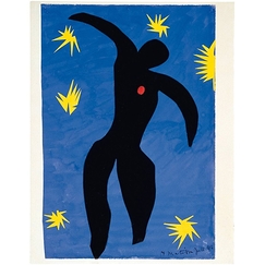Postcard Matisse - Jazz: Icare
