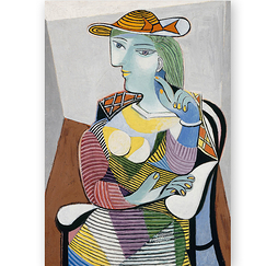 Postcard Picasso - Portrait of Marie Thérèse