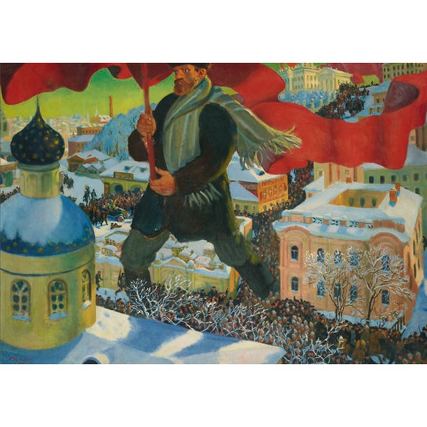 Carte postale grand format "Koustodiev"