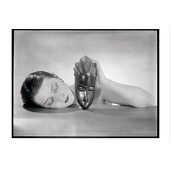 Carte postale grand format "Man Ray - Noire et Blanche"