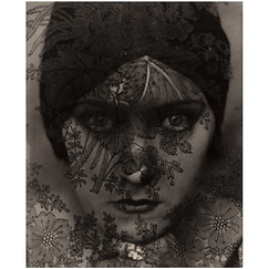 Postcard Steichen - Gloria Swanson, portrait for Vanity Fair