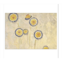 Postcard Redon - Daisies Decor for the Castle of Domecy (detail)