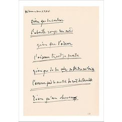 Postcard Picasso - "Rien Que La Couleur"