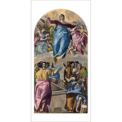 Carte postale panoramique Greco - L'Assomption de la Vierge