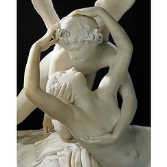 Print Canova - Psyche Revived by Cupid's Kiss