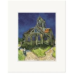 Reproduction Vincent van Gogh - Church in Auvers-sur-Oise, 1890