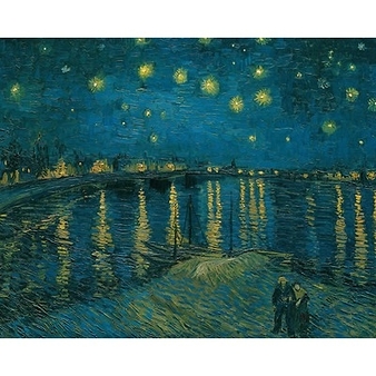 Print van Gogh - The Starry Night | Professionnels
