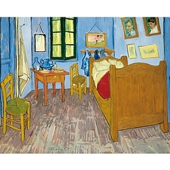 Print van Gogh - The Bedroom in Arles