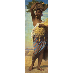 Bookmark "Faure - Woman with a sheaf of wheat"