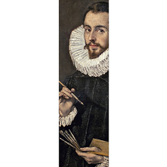 El Greco Bookmark - Portrait of Jorge Manuel