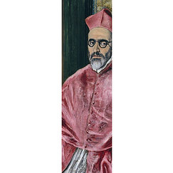 El Greco Bookmark - Portrait of Cardinal Nino de Guevara
