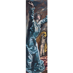 Marque Page Greco - La Vision de Saint Jean